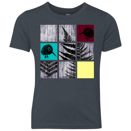 T-Shirts Vintage Navy / YXS Ferns n Chicks Youth Triblend T-Shirt