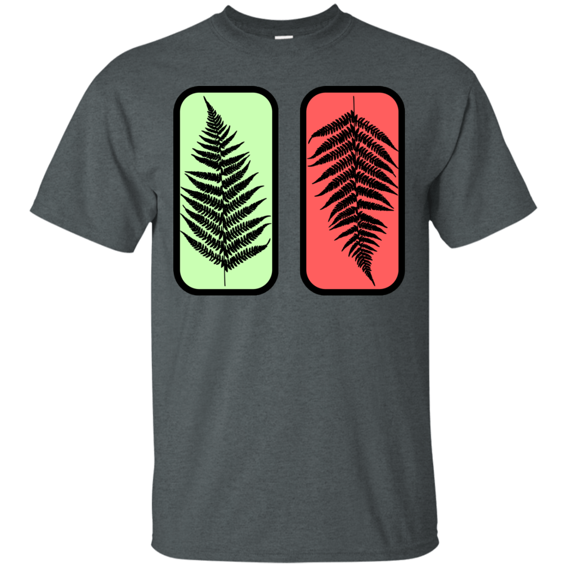 T-Shirts Dark Heather / S Ferns T-Shirt