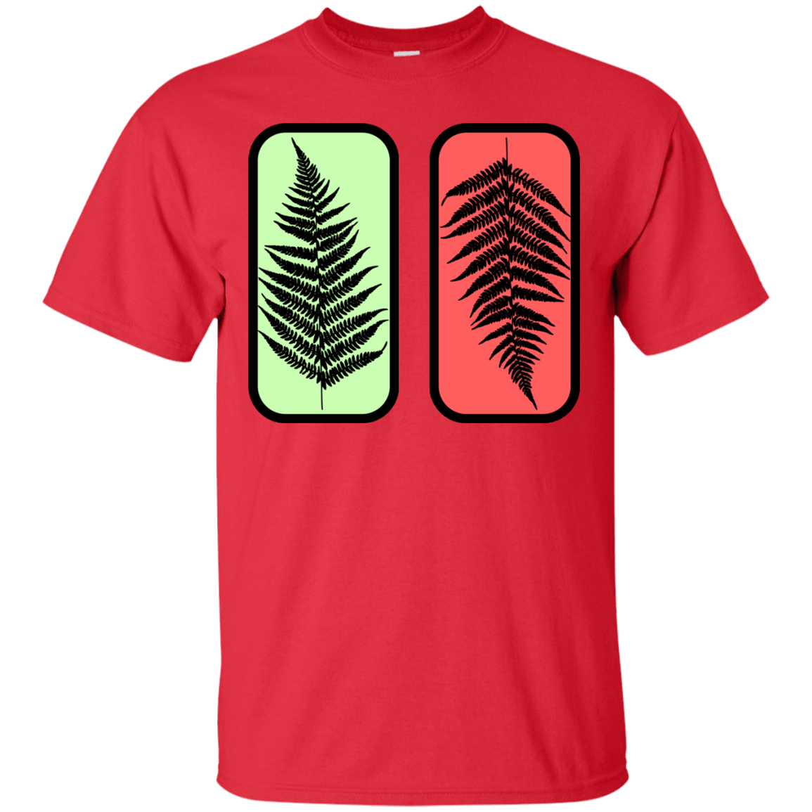 T-Shirts Red / S Ferns T-Shirt