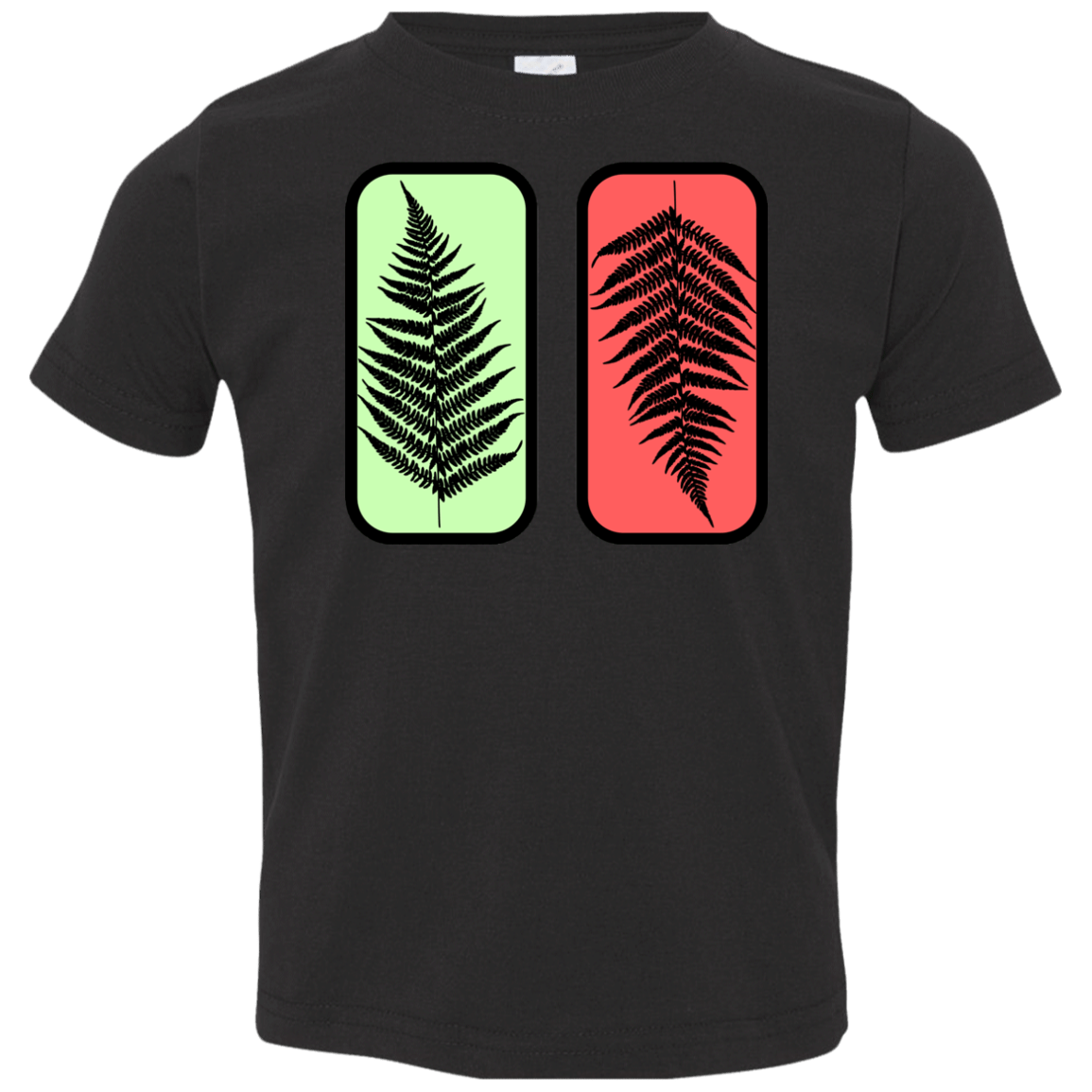 T-Shirts Black / 2T Ferns Toddler Premium T-Shirt