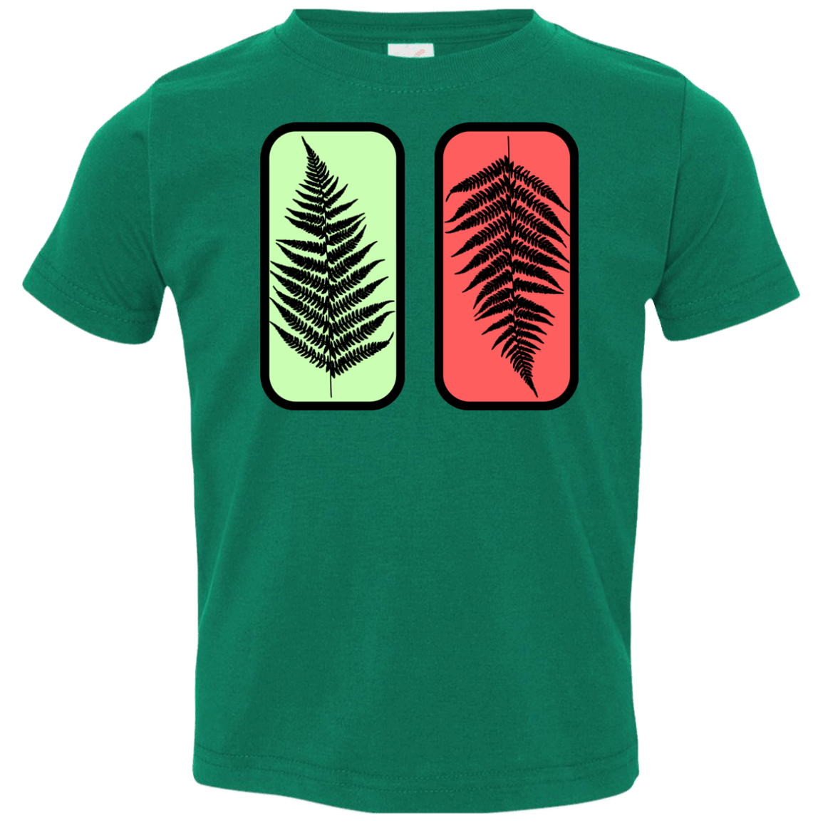 T-Shirts Kelly / 2T Ferns Toddler Premium T-Shirt