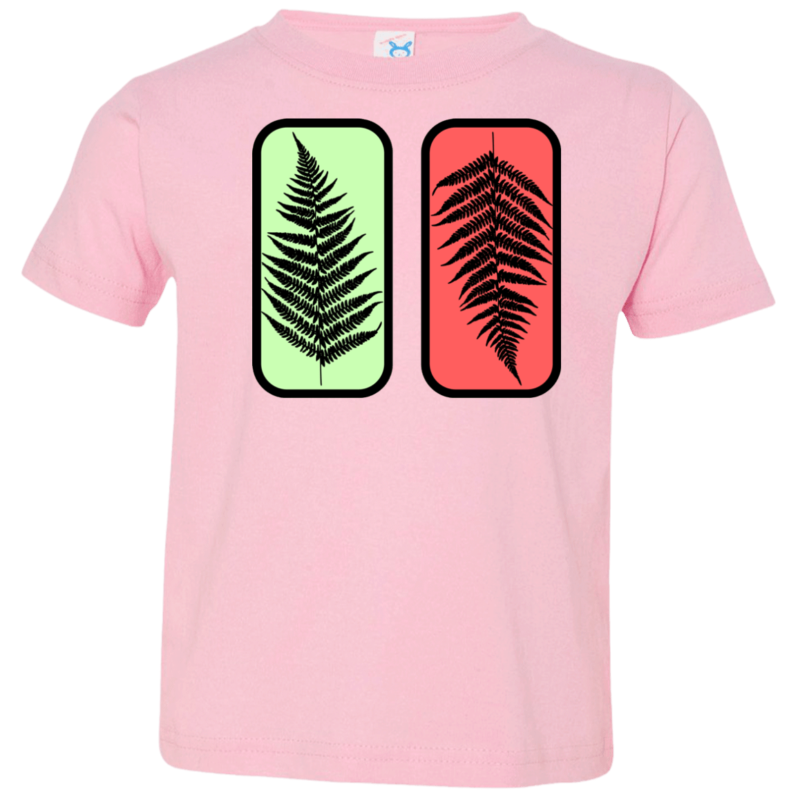 T-Shirts Pink / 2T Ferns Toddler Premium T-Shirt