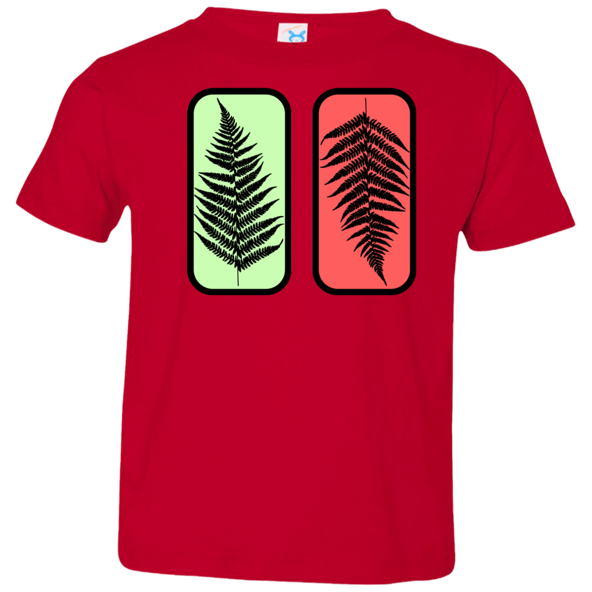 T-Shirts Red / 2T Ferns Toddler Premium T-Shirt