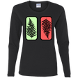 T-Shirts Black / S Ferns Women's Long Sleeve T-Shirt