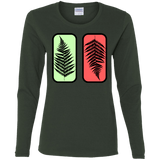 T-Shirts Forest / S Ferns Women's Long Sleeve T-Shirt