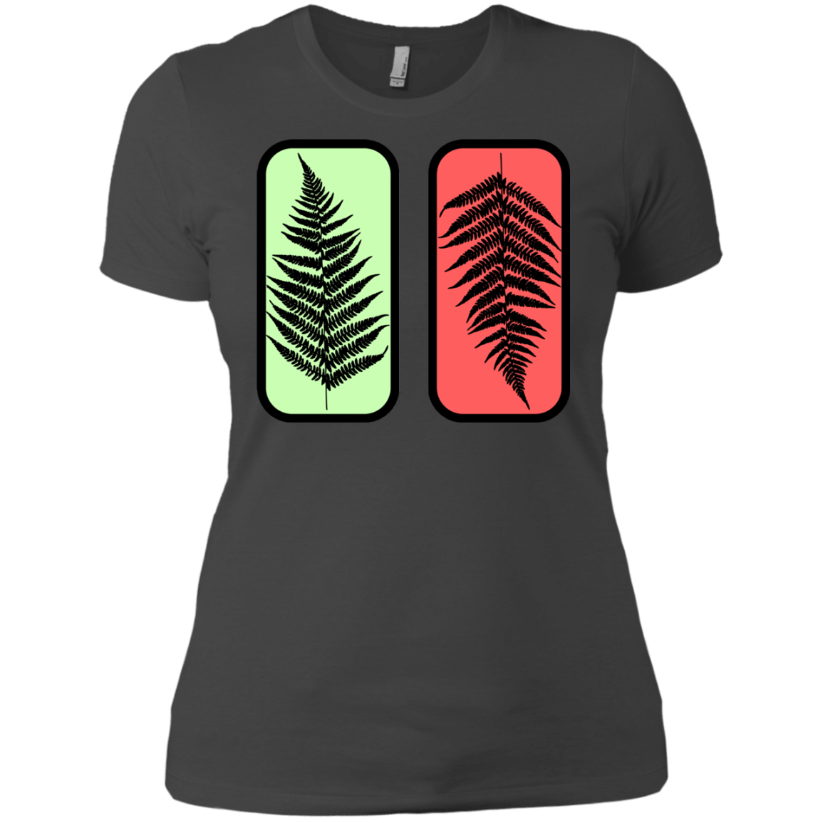 T-Shirts Heavy Metal / X-Small Ferns Women's Premium T-Shirt