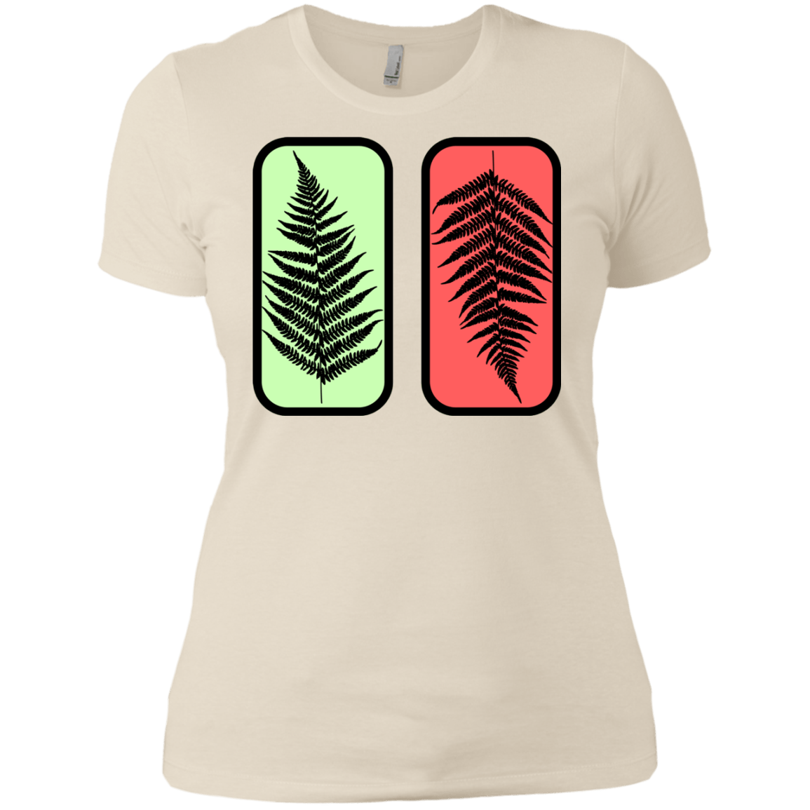 T-Shirts Ivory/ / X-Small Ferns Women's Premium T-Shirt
