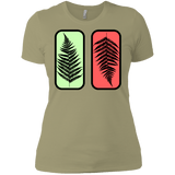 T-Shirts Light Olive / X-Small Ferns Women's Premium T-Shirt