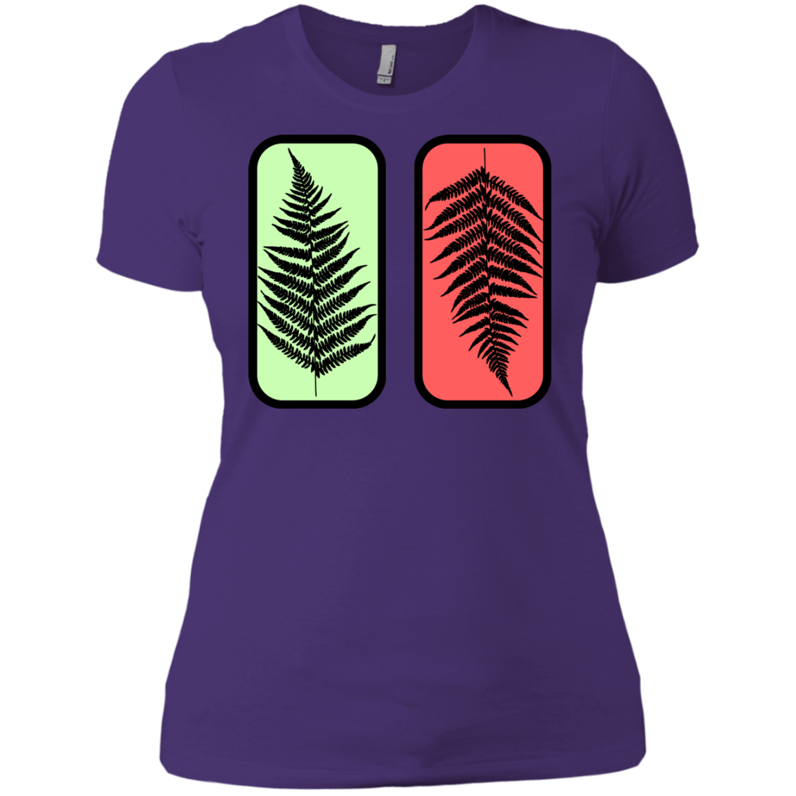 T-Shirts Purple Rush/ / X-Small Ferns Women's Premium T-Shirt