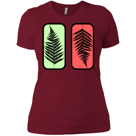 T-Shirts Scarlet / X-Small Ferns Women's Premium T-Shirt