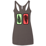 T-Shirts Macchiato / X-Small Ferns Women's Triblend Racerback Tank