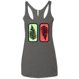 T-Shirts Premium Heather / X-Small Ferns Women's Triblend Racerback Tank