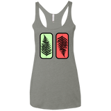 T-Shirts Venetian Grey / X-Small Ferns Women's Triblend Racerback Tank