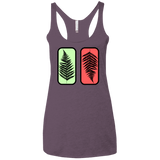 T-Shirts Vintage Purple / X-Small Ferns Women's Triblend Racerback Tank