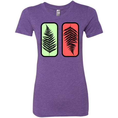 T-Shirts Purple Rush / S Ferns Women's Triblend T-Shirt