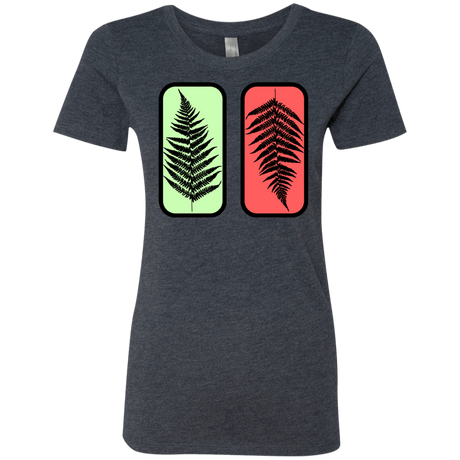 T-Shirts Vintage Navy / S Ferns Women's Triblend T-Shirt