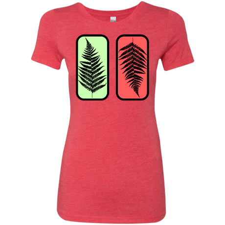 T-Shirts Vintage Red / S Ferns Women's Triblend T-Shirt