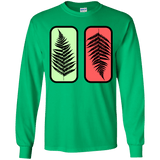 T-Shirts Irish Green / YS Ferns Youth Long Sleeve T-Shirt
