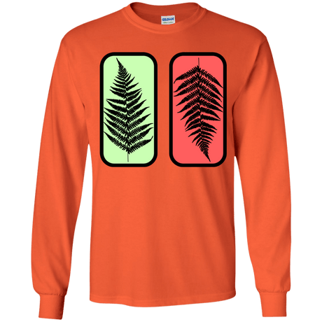 T-Shirts Orange / YS Ferns Youth Long Sleeve T-Shirt