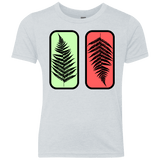 T-Shirts Heather White / YXS Ferns Youth Triblend T-Shirt