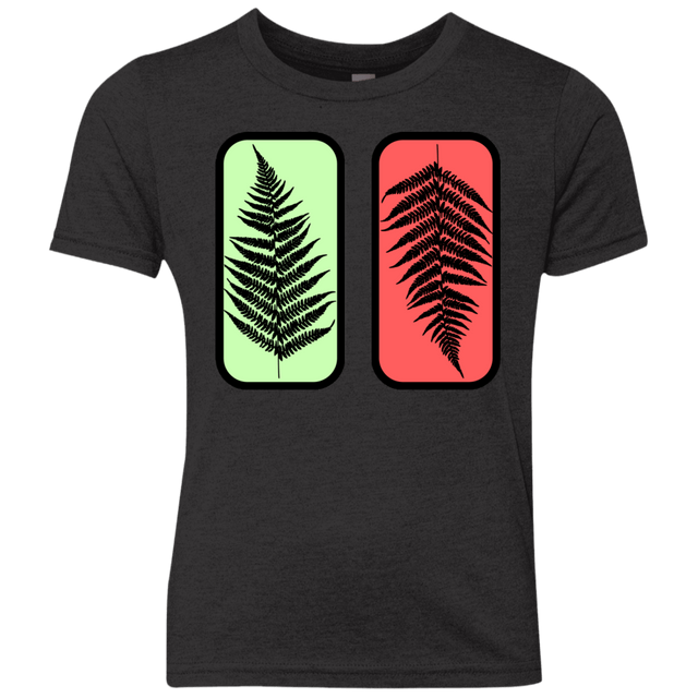 T-Shirts Vintage Black / YXS Ferns Youth Triblend T-Shirt