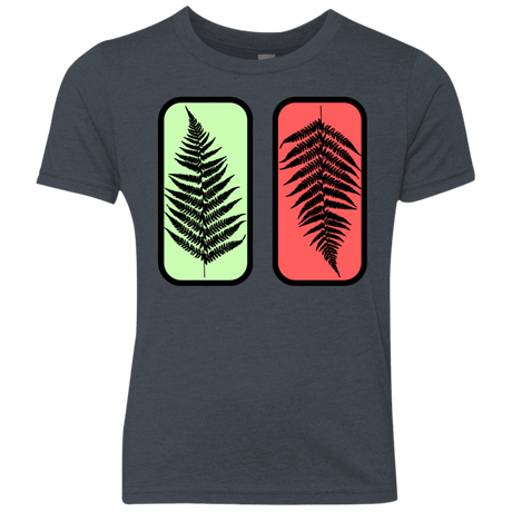 T-Shirts Vintage Navy / YXS Ferns Youth Triblend T-Shirt