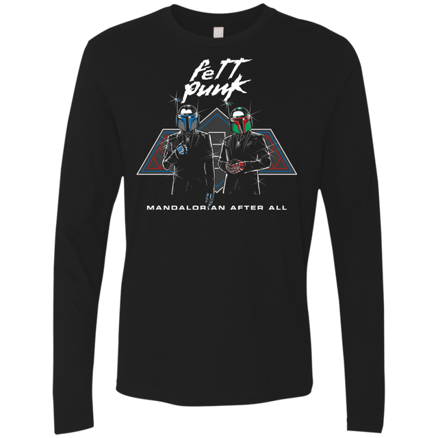 T-Shirts Black / S Fett Punk Men's Premium Long Sleeve