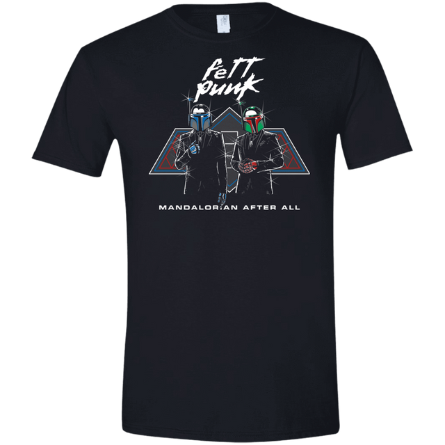 T-Shirts Black / X-Small Fett Punk Men's Semi-Fitted Softstyle
