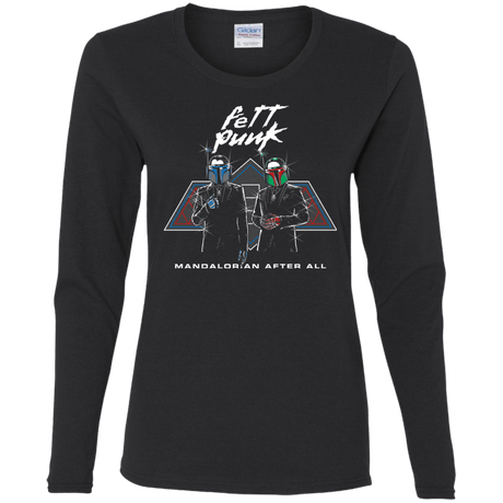 T-Shirts Black / S Fett Punk Women's Long Sleeve T-Shirt