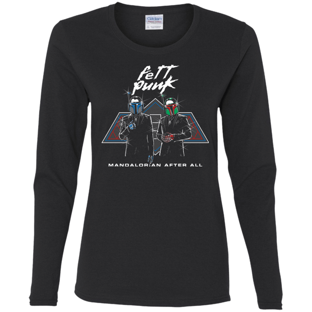 T-Shirts Black / S Fett Punk Women's Long Sleeve T-Shirt