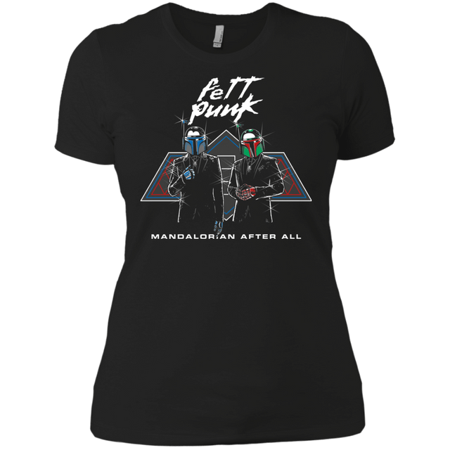 T-Shirts Black / X-Small Fett Punk Women's Premium T-Shirt