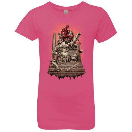 T-Shirts Hot Pink / YXS Fiat Justitia Ruat Caelum Girls Premium T-Shirt
