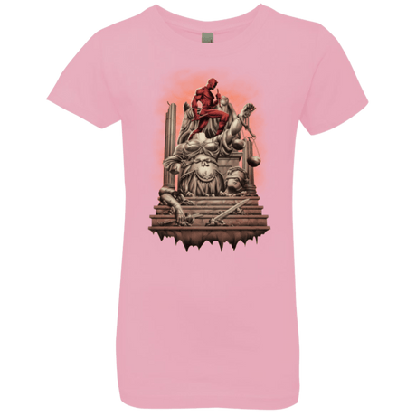 T-Shirts Light Pink / YXS Fiat Justitia Ruat Caelum Girls Premium T-Shirt