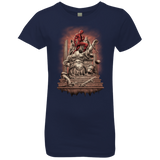 T-Shirts Midnight Navy / YXS Fiat Justitia Ruat Caelum Girls Premium T-Shirt