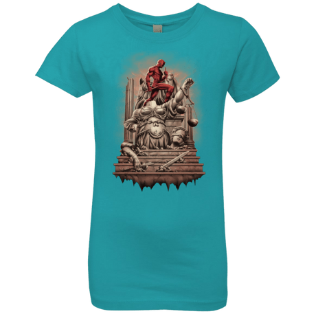 T-Shirts Tahiti Blue / YXS Fiat Justitia Ruat Caelum Girls Premium T-Shirt