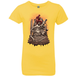 T-Shirts Vibrant Yellow / YXS Fiat Justitia Ruat Caelum Girls Premium T-Shirt