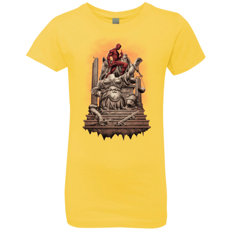 T-Shirts Vibrant Yellow / YXS Fiat Justitia Ruat Caelum Girls Premium T-Shirt