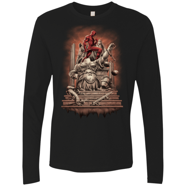 T-Shirts Black / Small Fiat Justitia Ruat Caelum Men's Premium Long Sleeve
