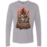 T-Shirts Heather Grey / Small Fiat Justitia Ruat Caelum Men's Premium Long Sleeve