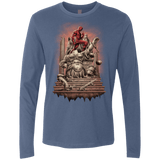 T-Shirts Indigo / Small Fiat Justitia Ruat Caelum Men's Premium Long Sleeve