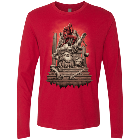T-Shirts Red / Small Fiat Justitia Ruat Caelum Men's Premium Long Sleeve