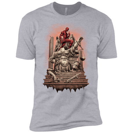 T-Shirts Heather Grey / X-Small Fiat Justitia Ruat Caelum Men's Premium T-Shirt