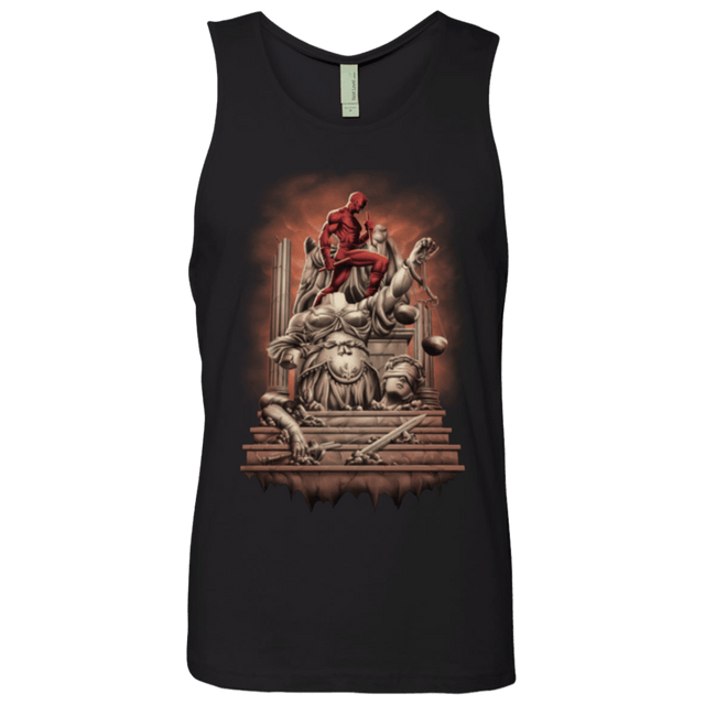 T-Shirts Black / Small Fiat Justitia Ruat Caelum Men's Premium Tank Top