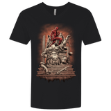 T-Shirts Black / X-Small Fiat Justitia Ruat Caelum Men's Premium V-Neck