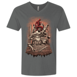 T-Shirts Heavy Metal / X-Small Fiat Justitia Ruat Caelum Men's Premium V-Neck