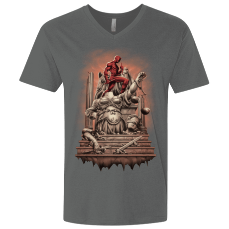 T-Shirts Heavy Metal / X-Small Fiat Justitia Ruat Caelum Men's Premium V-Neck