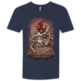 T-Shirts Midnight Navy / X-Small Fiat Justitia Ruat Caelum Men's Premium V-Neck
