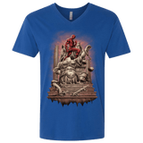 T-Shirts Royal / X-Small Fiat Justitia Ruat Caelum Men's Premium V-Neck