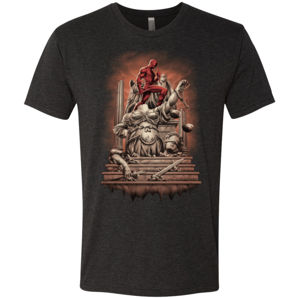T-Shirts Vintage Black / Small Fiat Justitia Ruat Caelum Men's Triblend T-Shirt