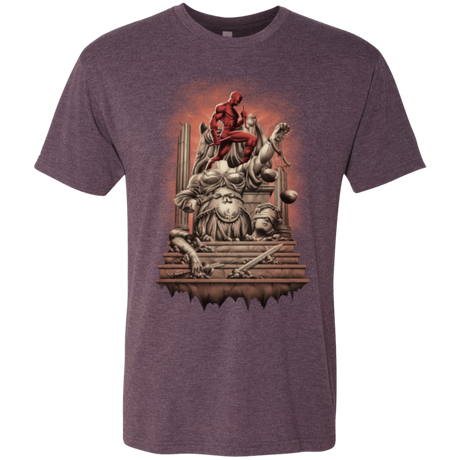 T-Shirts Vintage Purple / Small Fiat Justitia Ruat Caelum Men's Triblend T-Shirt
